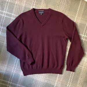 Club Room Estate cashmere sweater burgundy M